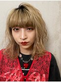 重めバングレイヤーミディ
