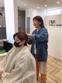 ヘアルーム クオーレ(hair room Cuore)の写真/【磐田/豊田町】ハイキャリアスタッフが創る最旬デザイン!!どんなスタイルでも似合わせる高い技術のSalon☆