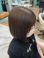 リーホリエ(Lee Horie)&nbsp;ぷつっとボブ×シアーベージュ / mio