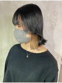 仕事・学校で隠せるインナカラーベージュ　岐阜美容室