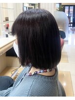 ヘアークリアー 春日部 大人可愛いパープルピンクカラー/さり気ない色合いでオシャレに