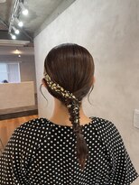【金箔付き】結婚式お呼ばれヘア　moro