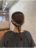 【金箔付き】結婚式お呼ばれヘア moro