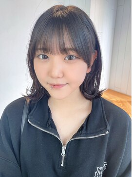 アルバム 池袋(ALBUM) 前髪_マチルダボブピンクベージュインナーグレージュ_ba456361