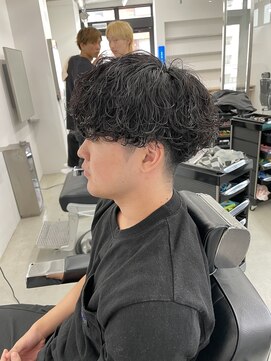 ロンド ローガン 名駅(Lond LOGAN) パーマ職人Ryu王道波巻パーマ名古屋メンズカット