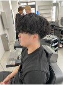 パーマ職人Ryu王道波巻パーマ名古屋メンズカット