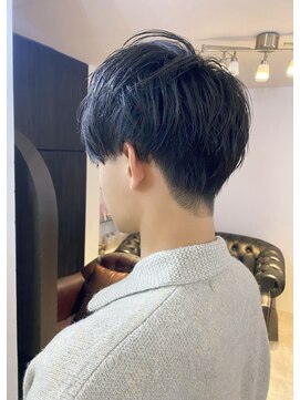 グランドライン(GRAND LINE) 《GRANDLINE友田千栄》メンズツーブロマッシュスタイル