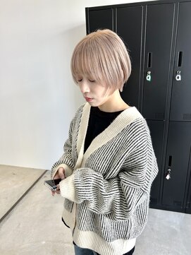 ムード タテマチ(mood tatemachi) ショート×ハイトーンミルクティー