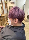 20代30代ダブルカラーピンクパープル