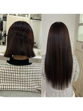 ハイエクステンション 京都駅前店(Hi-Extension) ココアブラウン@dresser____114