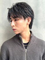 【aRietta岩渕】ナチュラルショート/ソフトツイスト/七三分け/春