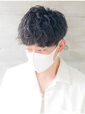 30代40代メンズセンターパート清潔感ビジネス好感度モテ髪