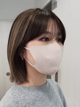 オリ 仙台(Oli) 20代～30代大人タッセルボブ×顔まわりレイヤーカット［仙台］