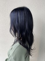 ジェリカ(Jlica)&nbsp;ブルーブラック　ハイライト　ダブルカラー