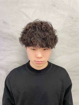 架空(KAQU) 波巻きミックスパーマ（新潟/燕三条）