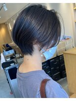 トリート 新浦安店(TREAT)&nbsp;ハンサムショート×ブルーブラック