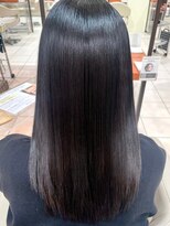 モードケイズ 六甲道店(MODE K’s)&nbsp;髪質改善×ストレートパーマロング20代30代ツヤ髪