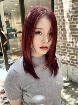 サラ 天神大名店(SARA) 【天神】ダークチェリーレッド