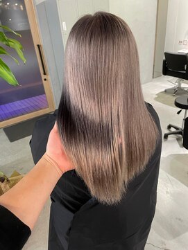 キング 高槻(K!ng) 縮毛矯正髪質改善ハイライトレイヤーカット高槻美容室エクステ