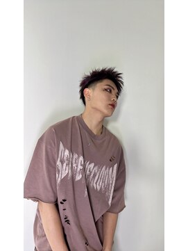 キング 高槻(K!ng) 縮毛矯正髪質改善ハイライトレイヤーカット高槻美容室エクステ