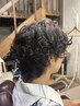 【メンズ限定】カット+ロッドパーマ　 9900円