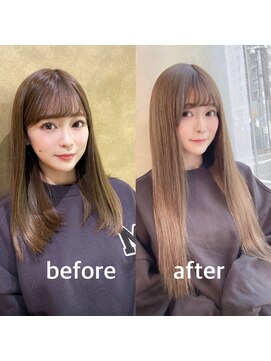 ガルボヘアー 桟橋店(garbo hair) プルシールエクステ　有名モデルも愛用　エクステ　ロング