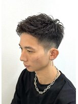 コントレイル(CoNTRaiL) 短髪ピンパーマ