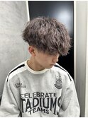 MEN'S HAIR/ダークアッシュ/ニュアンスパーマ/韓国マッシュ
