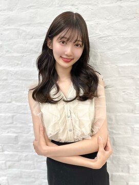 アマトウキョウ アユンチェ(AMA TOKYO×AYUNCHE) 前髪顔まわり韓国ヘアレイヤーカットサイドバンク2wayバンク韓国