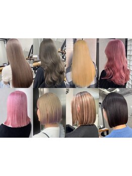 梅田でカラーするならili♪初めてのブリーチ、デザインカラーもお任せ!個性を活かした”自分カラー”に