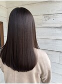 深みマットブラウン美髪。＋