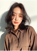 韓国風＊20代30代40代★大人可愛いモテ髪くびれ外ハネボブ