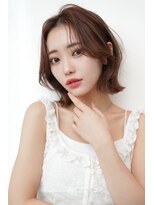 エースハバナ 渋谷(1 HAVANA)&nbsp;チョコグレージュ/20代30代大人かわいい/ミディアムレイヤー