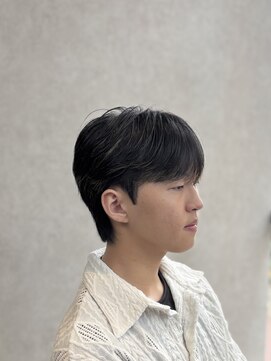 エクシア 六甲道店(EXCIA) シースルーマッシュウルフ/ダウンパーマ/韓国メンズヘア