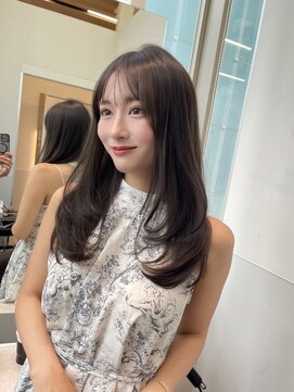 パルス ヨコハマ(PULSE yokohama) 横浜ミディアムウルフレイヤーロングハッシュカットくびれヘア