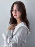 小顔美人レイヤーカット×ナチュラルグレージュ30代40代50代