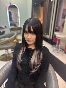 ルフレ 新宿本店2nd(Reflet) シルバーインナー/ブラック