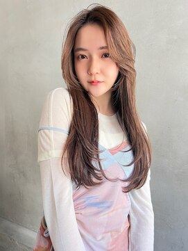 ケイト(kate) 【kate 大宮】ミルクティーベージュ×ロングレイヤー