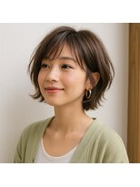 スープレックス ヘアーデザイン(SOUPREX HAIR DESIGN) 柔らかナチュラルショートボブ 20代 30代 40代 50代 60代