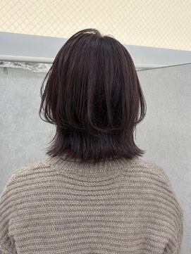 ザ トーン オオミヤ(the tone.oomiya) レイヤーボブ/ラベンダーカラー/大宮髪質改善