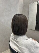 トキ(toki)&nbsp;ボブ×グレージュカラー