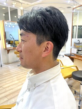 モリオ フロム ロンドン 成増店 【morio成増/宇佐美】アップバング／刈り上げ