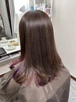 ルチルス(RUTILUS)&nbsp;ミディアムインナーカラーヘア
