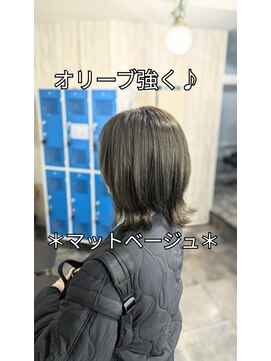 ヘアリゾート エーアイ 浅草ROX店(hair resort Ai) ミルクティーブロンド/ワンホンレイヤー[浅草]