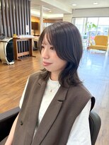 トップヘアー 玉島店(TOP HAIR) 《TOPHAIR 玉島店/ ベリー》レイヤーボブ×アッシュブラウン