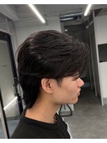 ノーウェイ(NOWAY)&nbsp;ニュアンスパーマ【NOWAY】センターパートウルフ