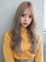 ロッソ 大橋店(Rosso)&nbsp;シルバーグレージュのゆる巻き【大橋】