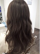 ヴィジョン(VISION)&nbsp;透明感×ラベンダーグレージュのハイライトグラデーション＊