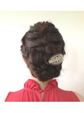 ヘアーサロン リノ(Hair salon LiNO) ＋編み込み