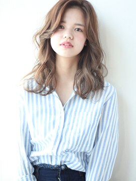 ケーツー エソラ池袋店(K-two) ゆるカジュアルかきあげ小顔ロング［髪質改善/池袋&目白&大塚］